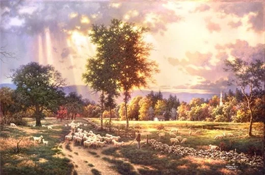 Safe Haven By Larry Dyke Print  Signed And Numbered by Larry Dyke