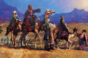 Michael Dudash - Searching For The King By Michael Dudash Canvas  Artist Proof