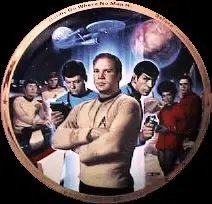 Thomas Blackshear - Star Trek Collector Plate 25th Anniversary