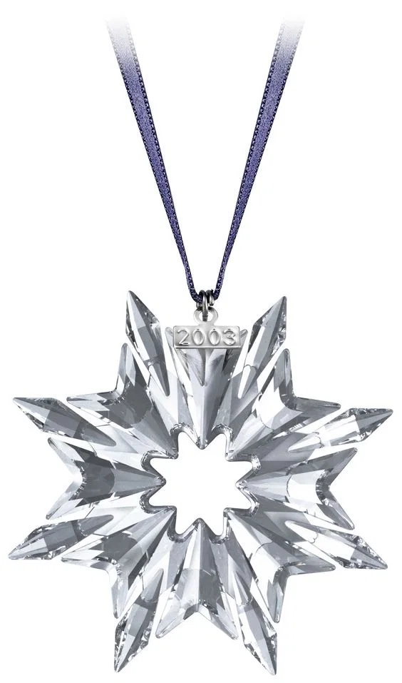 2003 Swarovski  Star Ornament by Swarovski Crystal