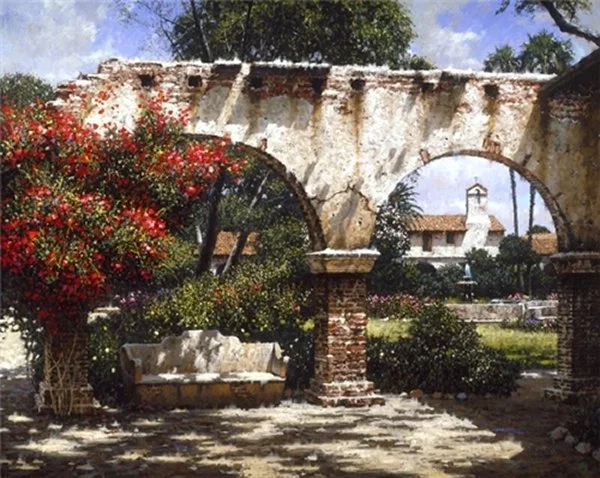 The Jewel By George Hallmark  Full Image Giclee On Canvas  Signed And Numbered by George Hallmark