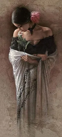 Lee Bogle - The Rose Artist Proof Hand Enhanced