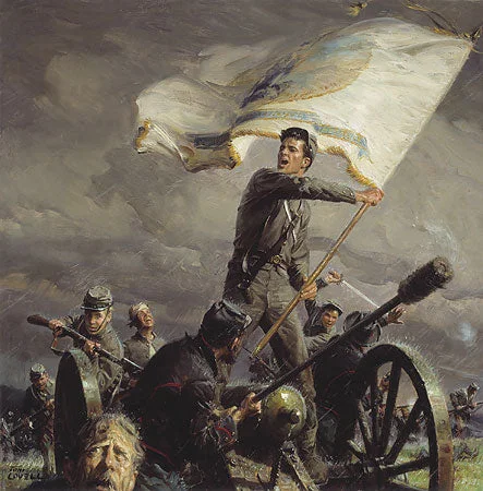 Youth's Hour of Glory by Tom Lovell — Giclee On Paper Artist Proof