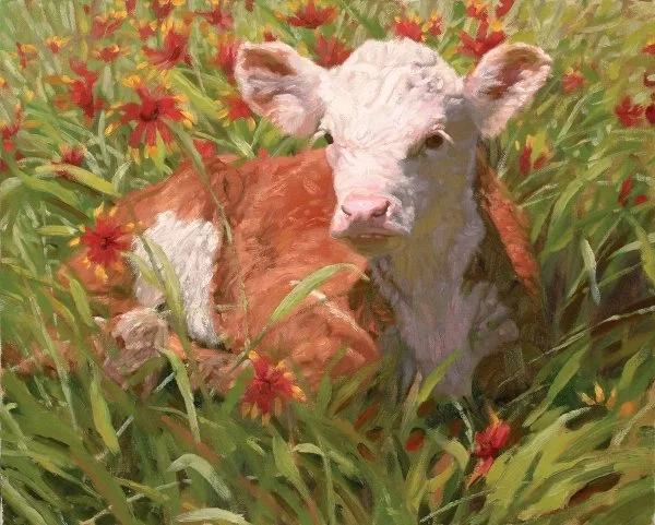 Under The Indian Blanket By Bruce Greene Giclee On Canvas  Signed And Numbered by Bruce Greene