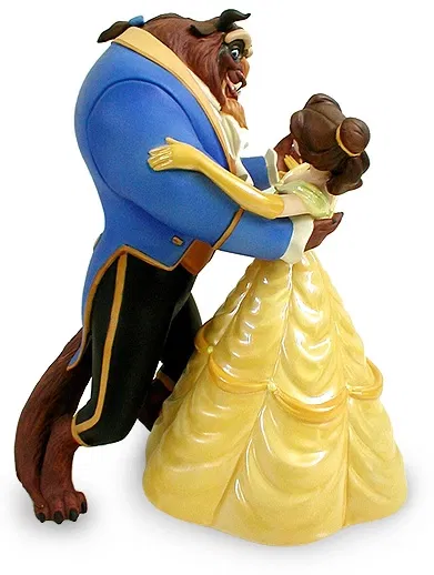 wdcc　美女と野獣　フィギュア　“Tale As Old As Time” Beauty And The Beast Belle And Beast Tale As Old As Time by