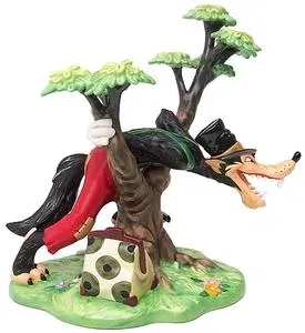 WDCC Disney Classics - Three Little Pigs Big Bad Wolf Who's Afraid Of The Big Bad Wolf