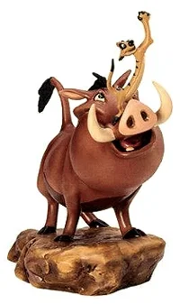 The Lion King Double Trouble (timon And Pumba) by WDCC Disney Classics — Porcelain Figurine