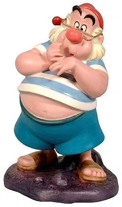 WDCC ピーターパン ミスター スミー Mr. Smee フィギュア Peter Pan Mr Smee Oh Dear, Dear, Dear (event) by WDCC Disney