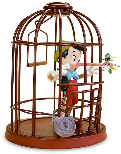 Pinocchio I'll Never Lie Again by WDCC Disney Classics — Porcelain Figurine