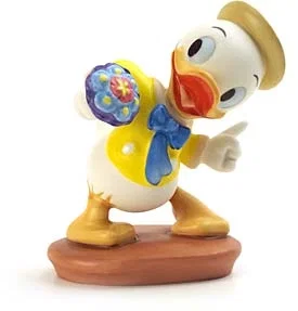 WDCC Disney Classics - Mr Duck Steps Out Louie Tag Along Trouble