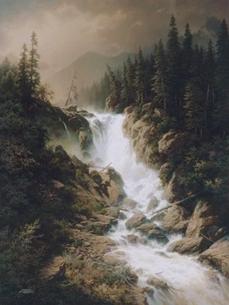 Wilderness Thunder By Larry Dyke by Larry Dyke — Giclee On Canvas Artist Proof