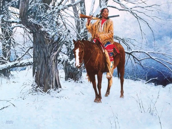 Winter Stillness By David Mann Giclee On Paper  Artist Proof by David Mann