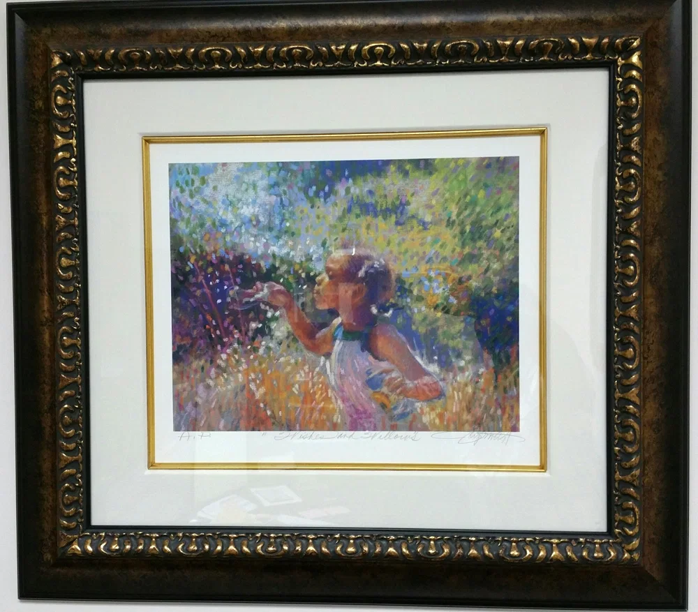 Wishes And Willows Giclee AP Framed by Brenda Joysmith
