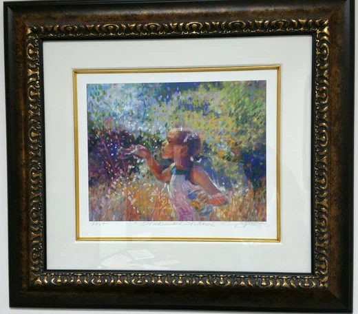 Wishes And Willows Giclee AP Framed by Brenda Joysmith